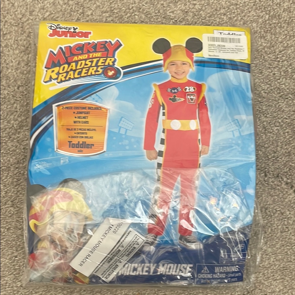 Disney Junior Mickey and the Roadster Racers Toddler Costume | Size 3T-4T